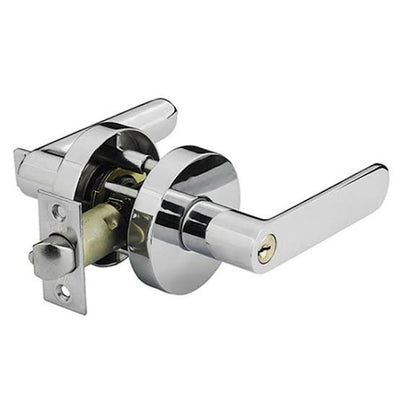 Cerradura manija con llave satinado US26D Napoles Yale 10855
