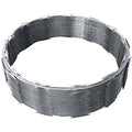 Alambre navaja concertina acero inoxidable 18" x 8 metros