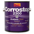 Acabado anticorrosivo satinado Corrostop 2300 cuarto Sur  (blanco)