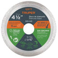 Disco de corte diamantado continuo 4-1/2" para acabado fino Truper DID-145 / 12977