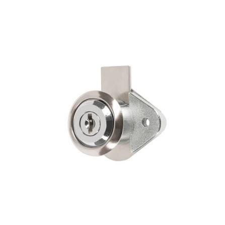 Cerradura para mueble gaveta modelo 21 cromo Hermex CM-21C-P / 23506