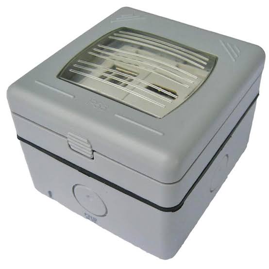Caja para intemperie IP55 con dos tomas T&J Eagle P1211