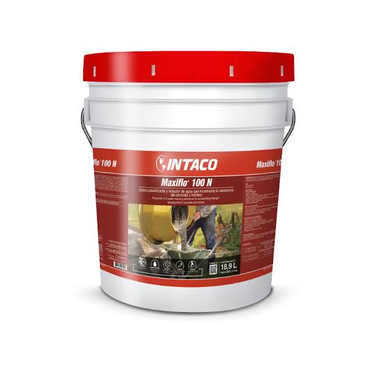Aditivo plastificante Maxiflo-100 cubeta (18.9 litros) Intaco