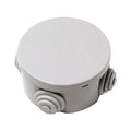 Caja plexo 4 entradas tipo cono (80 x 80 x 45 mm) IP54 gris Eagle 219-B