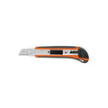 Cutter desplegable 18 mm x 6" plastico con grip Truper CUT-6X / 16977
