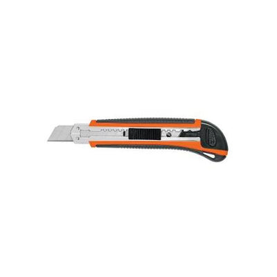 Cutter desplegable 18 mm x 6" plastico con grip Truper CUT-6X / 16977