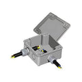 Caja plexo 7 entradas marcadas (80 x 80 x 50 mm) IP54 gris Eagle 220-A