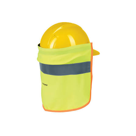 Cubre nuca para casco verde Truper CUNU-V / 13165