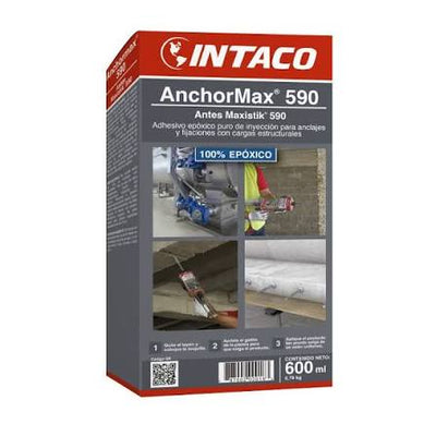 Epoxico AnchorMax 590 cartucho 600 mL Intaco