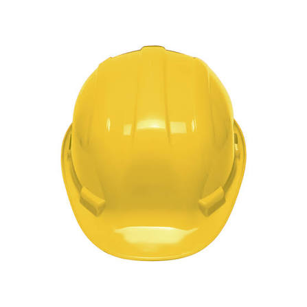 Casco de seguridad amarillo con ajuste de banda Pretul CAS-AP / 25037