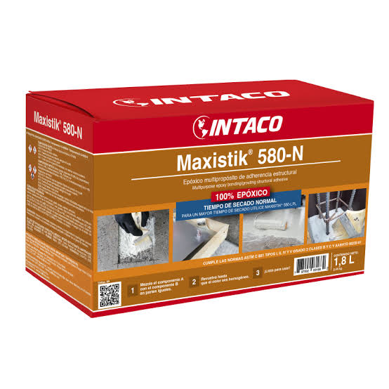 Epoxico para unir concreto Maxistik 580 N 2 galones Intaco