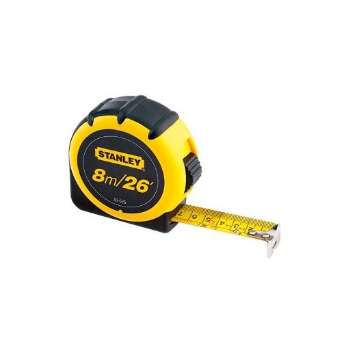 Cinta metrica 8 metros (25 mm) Global Plus Stanley 30-626