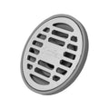 Drenaje redondo 10 cm plastico con rejilla salida de 50 mm (2") gris Coflex PC-150