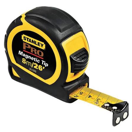 Cinta metrica magnetica 8 metros (25 mm) Pro Stanley 30-088