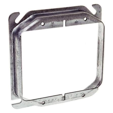 Aro de repello con relieve 2 Gang 4" x 4" UL