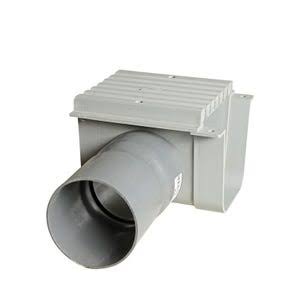 Angulo con salida de 3" y rejilla para canal peatonal A15 de PVC Durman 9015221