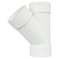 Yee sanitaria PVC SCH40 pared gruesa 100 mm (4")