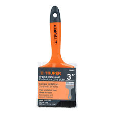Brocha con mango de plastico 3" Truper