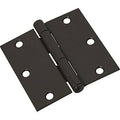 Bisagra de puerta 3” x 3" negro mate 512 National Hardware N830-424