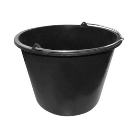 Balde de hule para construccion