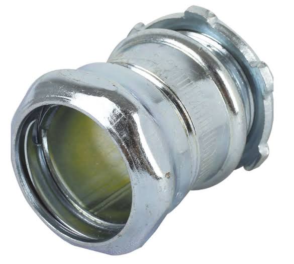 Conector EMT presion acero 18 mm (3/4") UL
