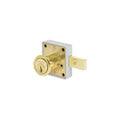 Cerradura para mueble con cilindro de 29.5 cm accion horizontal cromo Hermex CM-26C / 43560