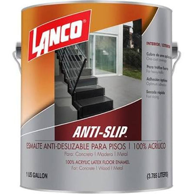 Esmalte acrilico antideslizante para pisos Anti-Slip galon Lanco SF290-4 (cleo)