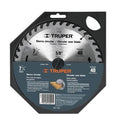 Disco para sierra circular corte madera 7-1/4" 40T Truper ST-740 / 18301