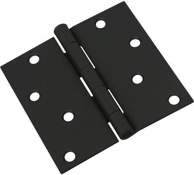 Bisagra de puerta 512 4" negro National Hardware N241-208