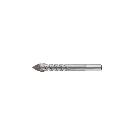 Broca para vidrio y ceramica 1/2" x 4" (13 x 100 mm) cuerpo en espiral Truper BVI-1/2X / 101840