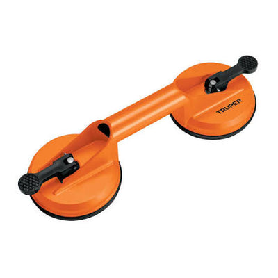 Ventosa de aluminio succion doble 80 kg de carga Truper VEVI-2A / 100761