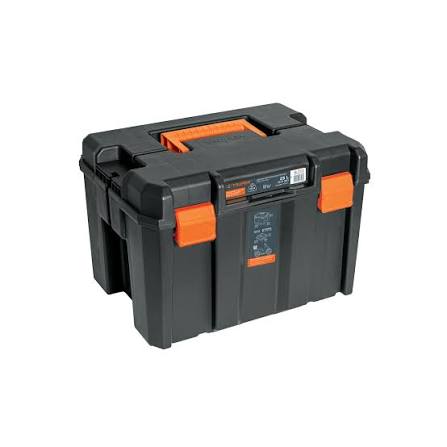 Caja para herramientas plastica profunda 17” x 12” Truper CHA-1712 / 102643