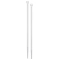 Amarra plastica 4.5 x 200 mm tension 50lb blanca Volteck  (50 por paquete)