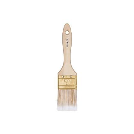 Brocha con mango de madera de cerda sintentica 2-1/2" Truper
