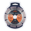 Disco de corte diamantado segmentado 4-1/2" Truper DID-345 / 11582