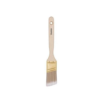 Brocha con mango de madera de cerda sintentica corte angular 2-1/2" Truper