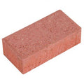 Adoquin rectangular 6 x 10 x 20 cm (rojo)