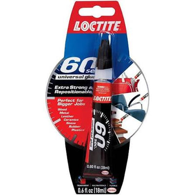 Adhesivo universal 60 segundos extra fuerte 20 gramos Loctite