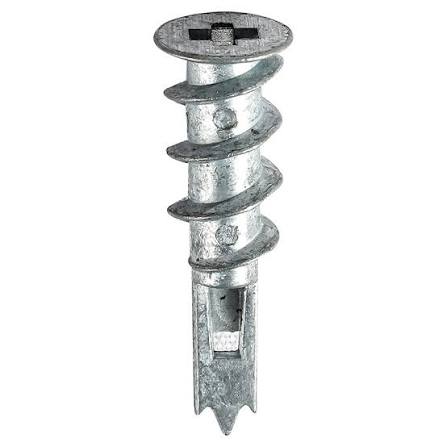 Anclaje expander metalico para gypsum #8 (4 por paquete)