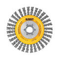 Disco de alambre trenzado tipo rueda 4" Dewalt DW4930