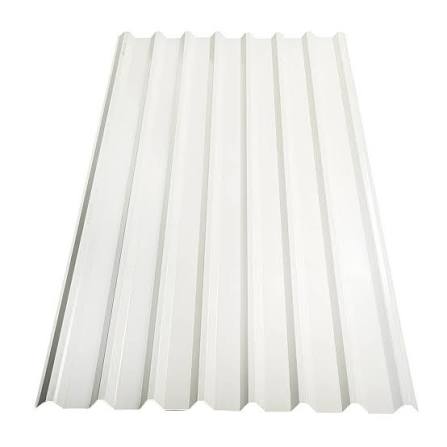 Lamina techo #26 rectangular esmaltada blanca 0.46 mm x 1.06 x 1.83
