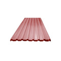 Lamina techo rectangular esmaltada roja 0.40 mm x 1.06 x 3.66 metros